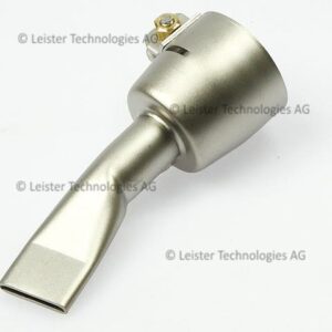 Leister 20mm wide slot nozzle for triac plastic welder