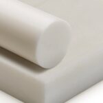 1 Pc of Delrin Acetal Bar 1/2 Thick x 1.00 Wide x 48 Long White .500 