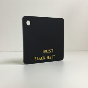 Black satin frosted acrylic sheet 501ST matte finish perspex plexiglas acrylic