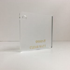 Clear satin frosted acrylic sheet 000ST matte finish perspex plexiglas acrylic