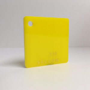 Light yellow Acrylic Sheet 235 plexiglas light yellow perspex wholesale plastic
