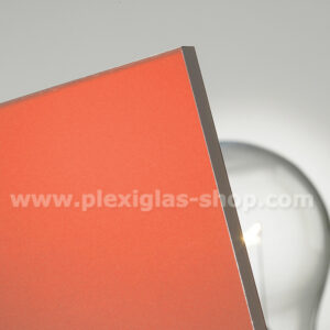 Plexiglas satinice chili red frosted perspex sheet matte finish