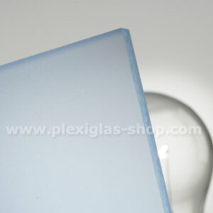 Plexiglas satinice ice blue frosted perspex sheet matte finish