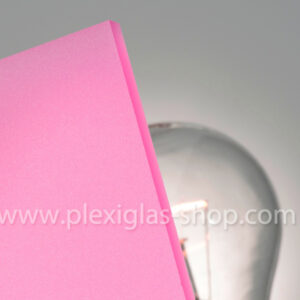 Plexiglas satinice pink frosted perspex sheet matte finish